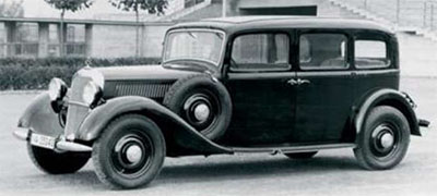 Первый серийный автомобиль с дизельным двигателем 